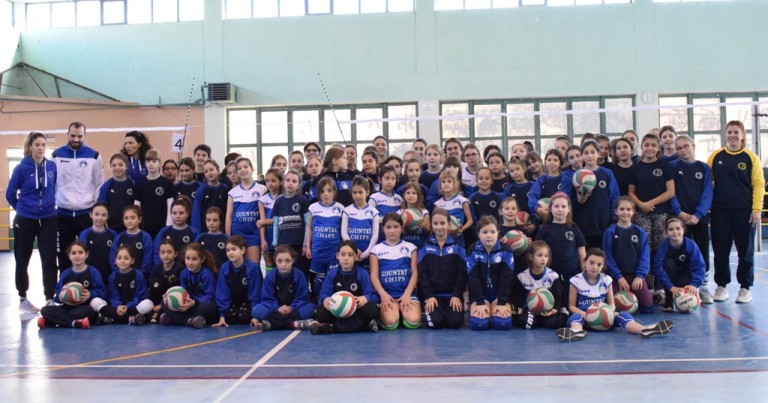 Λήξη προπονήσεων της ακαδημίας volley του Φιλαθλητικού Λάρισας.